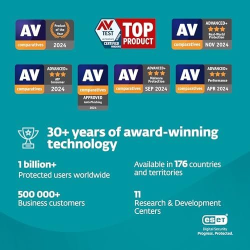 ESET NOD32 Antivirus | 2025 Edition | 1 Device | 1 Year | Antivirus Software | Gamer Mode | Small System Footprint | Digital Download [PC/Mac] - Image 6