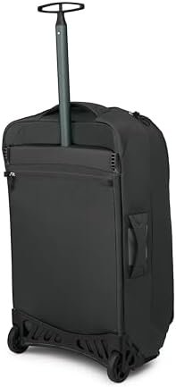 Osprey Ozone 2-Wheel 80L/27 Checked Luggage - Lightweight Rolling Bag with High Clearance and Oversized Wheels - Travel Suitcase with Mesh Organization, Trolley Handle and Add-a-Bag Strap, Black - Image 8