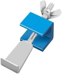 Upgraded Portable Door Lock, Heavy Duty Stainless Steel Security Device for Travel, Hotel, Apartment and Dorm Room Doors, Blue(Blue)