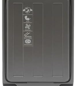 Kid Ride-on Trolley Case, Portable Trolley Suitcase with Combination Lock and Adjustable Height Pull Rod, Top Opening Suitcase Children's Rolling Travel Luggage For Family Trips (Dark Grey)