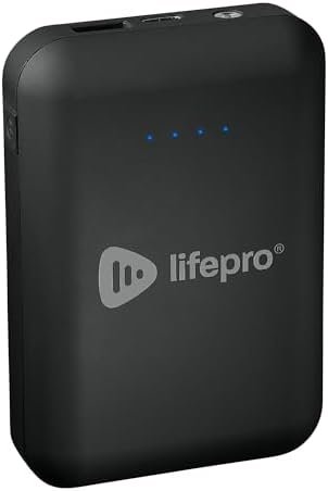 LifePro Portable Powerbank for AllevaRed, AllevaRed Pro, and BioRecover - 15,000mAh Battery Pack with USB 3.0 and 12V DC Output for Wellness Devices