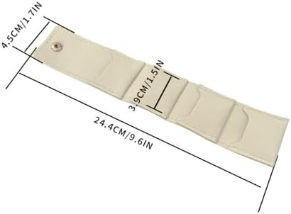 Mini Foldable Travel Jewelry Bag,PU leather Travel Jewelrys Organizer Case for Earrings, Rings and Necklaces - Image 5