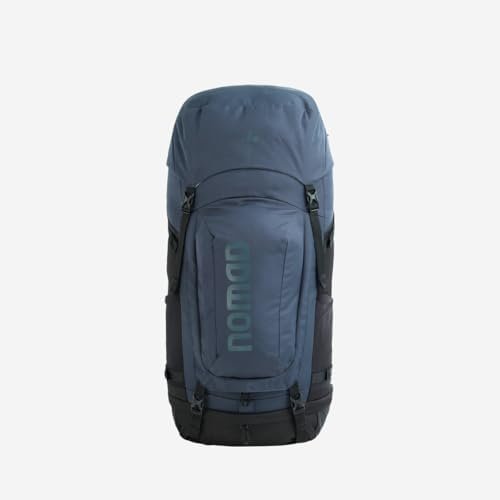 NOMAD Batura Backpack - Premium 55L Pack with Rain Cover Included | Lightweight Rucksack for Traveling, Hiking, Camping, Outdoor Sports (Dark Navy) - Image 15