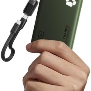INIU Portable Charger, Ultra Slim 10000mAh 45W PD Power Bank, Fast Charging Mini Battery Pack, Travel Trip Accessories Ship Essentials for College Students Travelers Teen Boys Girls, Green