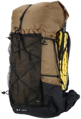 3FULGEAR QiDian Hiking Backpack for Men Women 56L(40+16) Lightweight Outdoor Camping Bag Trekking Daypack (Khaki)