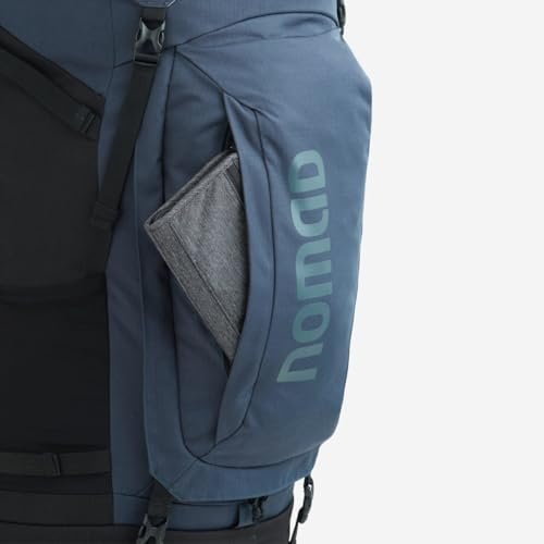 NOMAD Batura Backpack - Premium 70L Pack with Rain Cover Included | Lightweight Rucksack for Traveling, Hiking, Camping, Outdoor Sports (Dark Navy) - Image 14