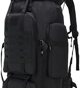 Hiking Backpack for Men 70L/100L Camping Backpack Military Rucksack Molle 3 Days Assault Pack for Climbing