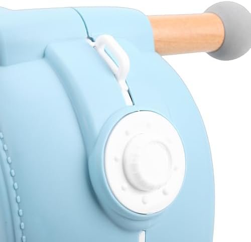 Ride On Luggage Multi Modes Anti Tipping Over 20L Ride On Toddler Rolling Suitcase with Wheels Muisc Lights for Travel (Blue) - Image 8