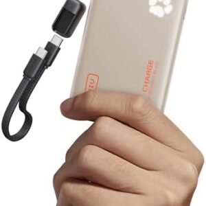 INIU Portable Charger, Ultra Slim 10000mAh 45W PD Power Bank, USB-C Fast Charging Mini Battery Pack, Travel Trip Accessories Ship Essentials for College Students Travelers Teen Boys Girls, Beige