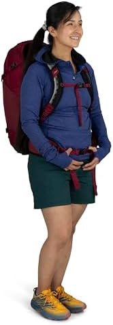 Osprey Hikelite 28L Lightweight Hiking Backpack - Durable Travel Daypack with Rain Cover for Men and Women, Chameleon/Black, M/L - Image 12