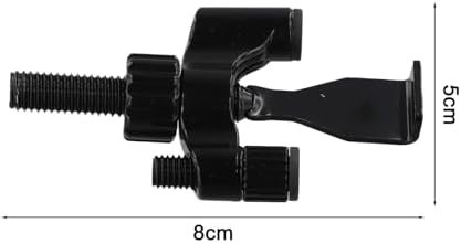 Portable Door Lock For Travel, Zinc Alloy Security Latch For Hotel, Apartment, Dorm - Adjustable Door Stopper With Anti-Theft Protection - Image 3