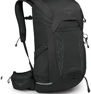 Osprey Talon 26L Men's Lightweight Hiking Backpack - Daypack for Travel & Camping, Black/Coal Grey