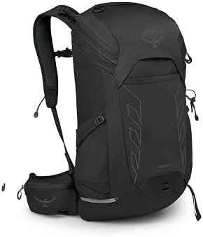 Osprey Talon 26L Men's Lightweight Hiking Backpack - Daypack for Travel & Camping, Black/Coal Grey