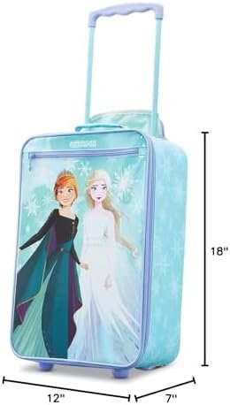 American Tourister Disney Softside Upright Luggage, Frozen, Carry-On 18-Inch - Image 11