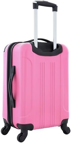 Travelers Club Chicago Hardside Expandable Spinner Luggages, Hot Pink, 20" Carry-On, HS-20720-EX-690N - Image 3