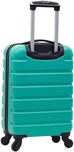 Wrangler 20" Spinner Carry-On Luggage, Teal - Image 3