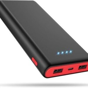 Portable Charger Power Bank 25800mAh,5V/3A Fast Charging Portable Phone Charger,3 USB Ports External Battery Pack Backup Travel Camping Essential for iPhone 17/16/15/14,Samsung Galaxy Android iPad etc