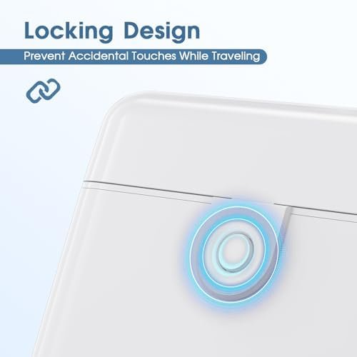 Travel Bottles with Case, 4x2oz TSA Approved, Leak-Proof, Press to Unlock, Compact & Portable Travel Toiletries (White) - Image 4