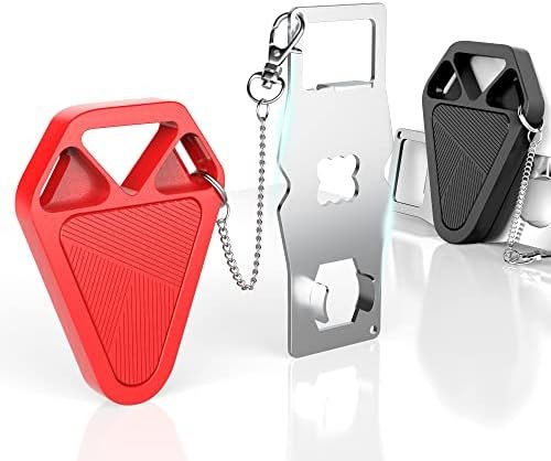 Portable Door Lock for Travel Essential: 2Pack Upgraded Hotel Home Security Safety Locks from Inside Apartment Traveling Front Door Room Security Devices Travel Gifts for Travelers Women - Image 8