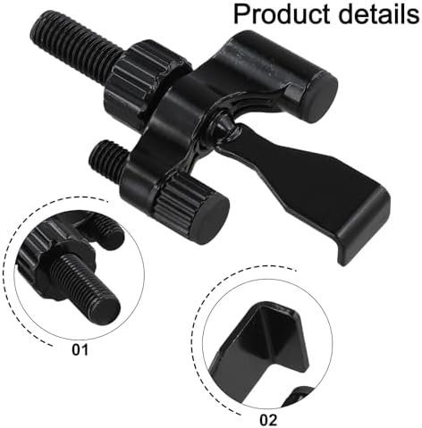 Portable Door Lock For Travel, Zinc Alloy Security Latch For Hotel, Apartment, Dorm - Adjustable Door Stopper With Anti-Theft Protection - Image 4