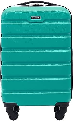 Wrangler 20" Spinner Carry-On Luggage, Teal