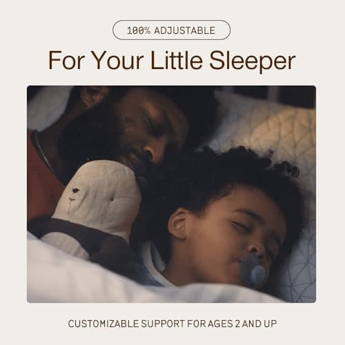 Coop Home Goods Original Toddler Adjustable Pillow, Soft, Breathable, 19" x 13" Washable Mini Bed Pillow for Kids with Premium Memory Foam and Zippered Cover, CertiPUR-US/GREENGUARD Gold - Image 6