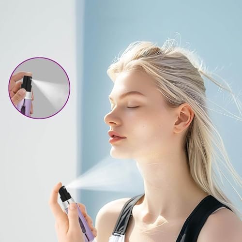 Perfume Travel Refillable Atomizer, 10Pcs Mini Perfume Atomizer Refillables, Scent Pump Case, Small Perfume Spray (5ml) - Image 6