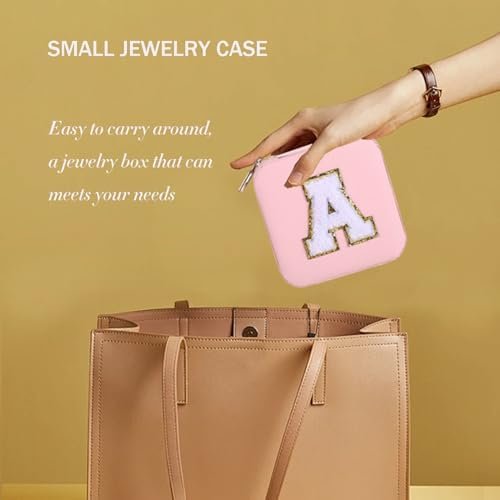 Small Travel Jewelry Case - Holder & Organizer, Personalized Birthday Gift for Teen Girls & Women - Image 5