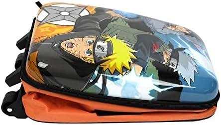Bioworld Naruto ABS Shell Collapsible Luggage For Boys - Blue - Image 3