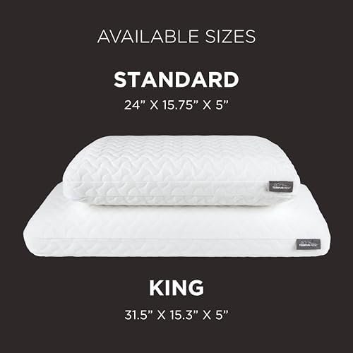 Tempur-Pedic TEMPUR-Cloud Pillow for Sleeping, Standard, White - Image 10