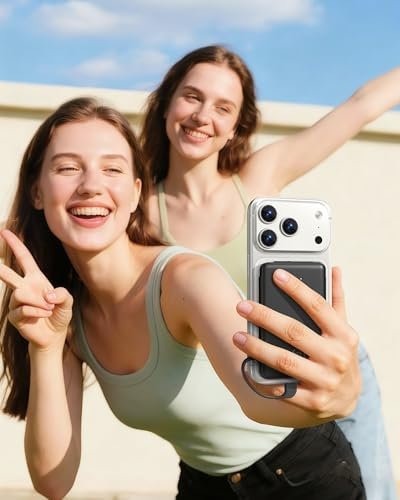 TG90° Ultra Slim 5000mAh Portable Charger Built-in Foldable AC Wall Plug and Cables, Pocket Size USB C Power Bank,External Battery Pack Compatible with iPhone 17 16 15 14 13 12 Android Devices iPad - Image 9