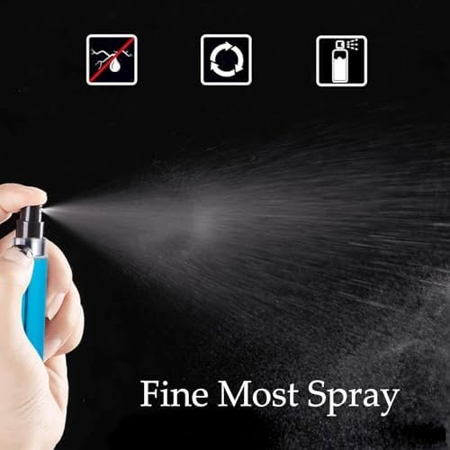 Perfume Travel Refillable Atomizer, 10Pcs Mini Perfume Atomizer Refillables, Scent Pump Case, Small Perfume Spray (5ml) - Image 2