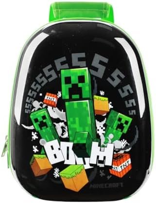 Bioworld Minecraft Creepers 2-Piece Backpack & 18" Luggage Set - Image 7