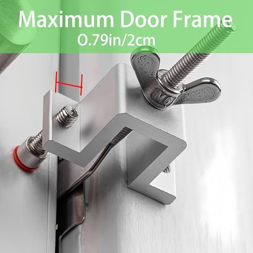 Travel Door Lock Enhanced Security Blocker, Portable Inside Safety Device for Hotel Apartment Privacy, Adjustable Stopper Protection for Home Bedroom Living Alone Travelers - Image 5