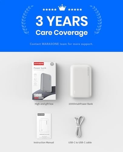 Portable Charger,Slimmest 10000mAh 22.5W PD Fast Power Bank, USB C in&Out High-Speed Charging Battery Pack Compatible with iPhone 16 15 14 13 X Samsung S22 S21 Google iPad etc - Image 8