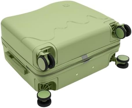 18" Kids Ride-on Travel Suitcase, Tollder Rolling Luggage Kids' Carry On Suitcase with Wheels, Children's Trolley Luggage for Aged 1-6 (Olive Green) - Image 5