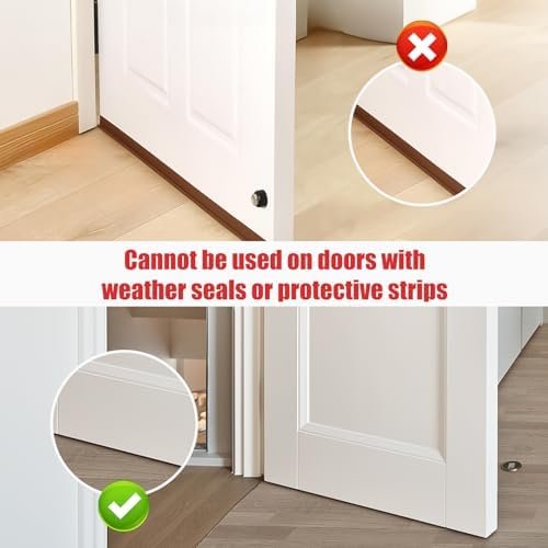 Door Stoppers Security,Portable Door Jammer for Travel Security Anti Theft,Door Lock Brace,Apartment Hotel Door Lock for Women,Personal Protection (no Alarm) - Image 7