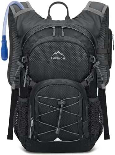 Hydration Backpack with Water Bladder, 18L Lightweight Hiking Backpack for Women&Men Small Insulated Hydration Water Pack for Hiking, Running, Cycling, Biking - Image 9