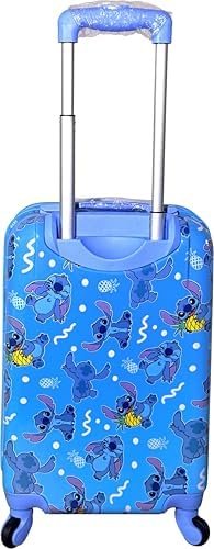 Fast Forward Kids Licensed Hard-Side 21” Spinner Luggage Lightweight Carry-On Suitcase (Stitch I) - Image 5