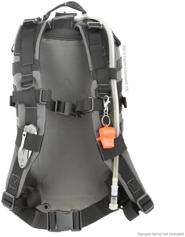 MAXPEDITION Falcon-II Backpack (Wolf Gray) 23L Tactical Backpack, Survival Pack, Bug Out Bag, MOLLE Compatible Go Bag Optimized for EDC & Military, 0513W - Image 12