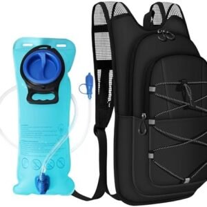 Hydration Backpack - Lightweight Water Backpack with 2L Water Bladder Bag, Running Hydration Vest Backpack for Men Women, Hydration Pack for Hiking, Cycling, Climbing MIYCOO