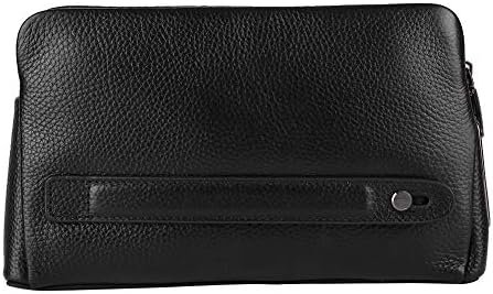 Mens Smart Fingerprint Security Wallet, Fipilock FLV1 Anti Theft Handbag, Black Leather, Top Layer Cowhide, Safety Men Wallet, Ideal for Travel and Daily Commute - Image 6