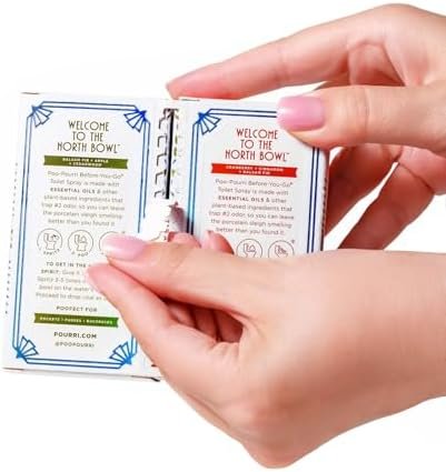 Poo-Pourri Deck The Stalls Tear Away Gift Set, Berry and Bright 1 Fl Oz Pocket Sprayer and Balsam Bum 1 Fl Oz Pocket Sprayer - Image 4