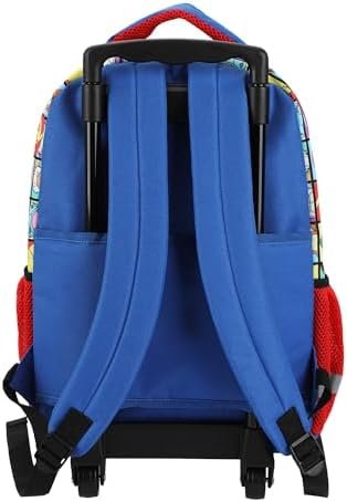 Bioworld Pokemon Pikachu And Favorite Characters 16" Youth Rolling Backpack - Image 5