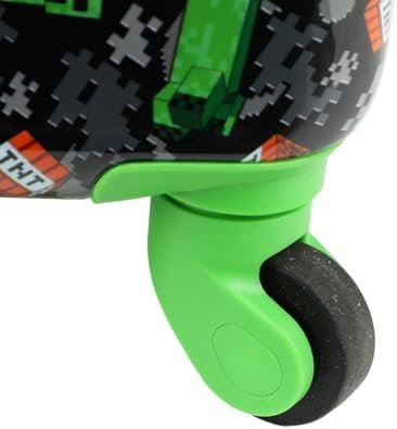 Bioworld Minecraft Creepers 2-Piece Backpack & 18" Luggage Set - Image 5