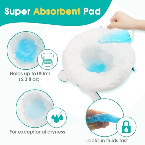 [30 Counts] Disposable Potty Liners Compatible with OXO Tot 2-in-1 Go Potty, Potty Refill Bags for Toddler Travel, Universal Potty Bags Fit Most Potty Chairs and Travel Potty - Image 4