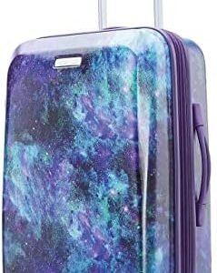American Tourister Moonlight Hardside Expandable Luggage with Spinner Wheels, Cosmos, Carry-On 21-Inch