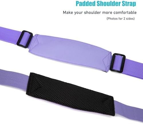 HawLander Kids Duffle Bag for Boys or Girls, Fit School Practice, or Overnight Travel (Rose Purple) - Image 7