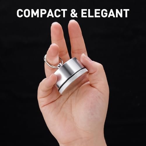 Aluminum Mini Traveling Jewelry Holder Storage with Easy-Access Clasp, Compact Safe Storage for Rings, Necklaces, Earrings - Convenient for Traveling, Removable Soft Pads for Pills - Image 3