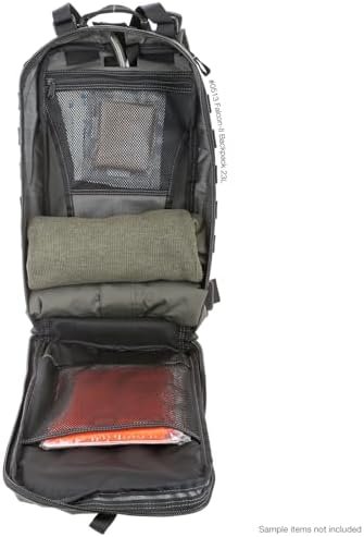 MAXPEDITION Falcon-II Backpack (Wolf Gray) 23L Tactical Backpack, Survival Pack, Bug Out Bag, MOLLE Compatible Go Bag Optimized for EDC & Military, 0513W - Image 11